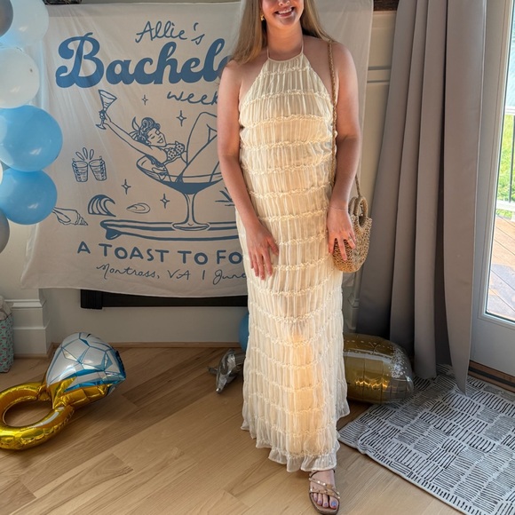 Peppermayo Exclusive - Aullie Maxi Dress - Ivory - Picture 1 of 6
